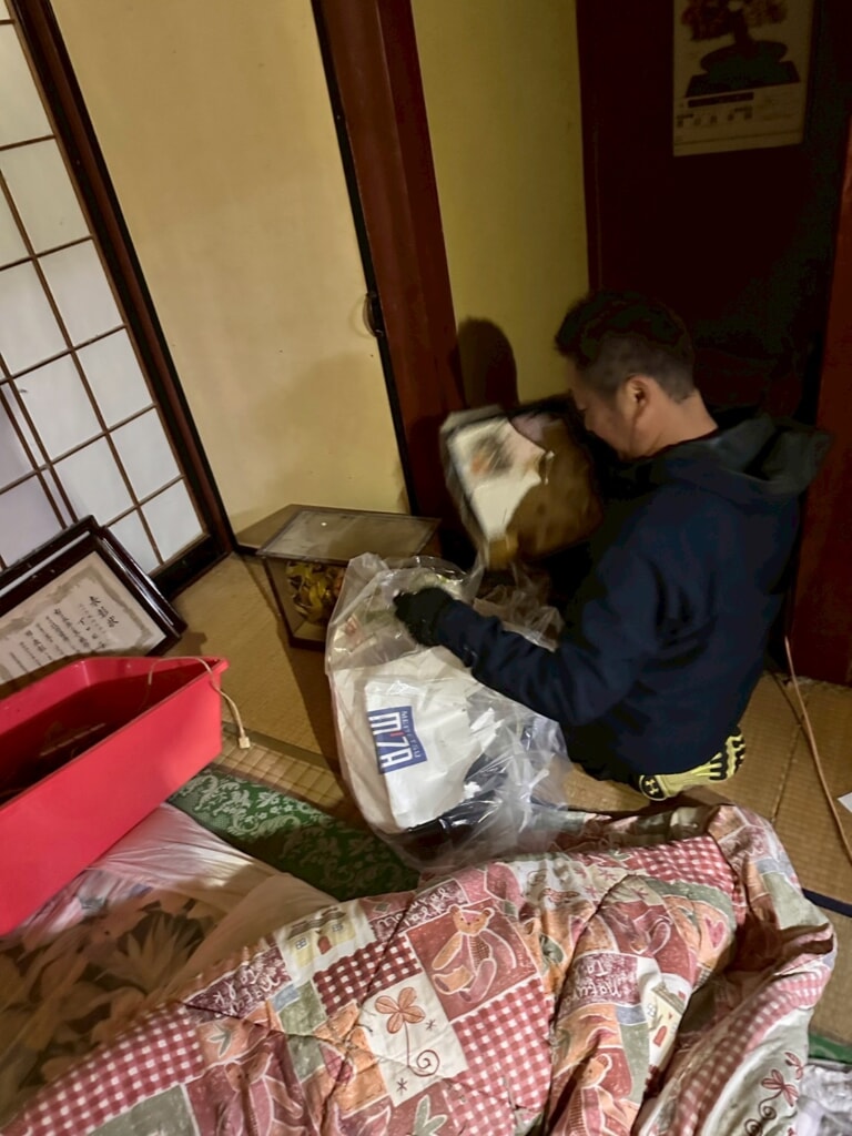 家財整理　石川県羽咋郡