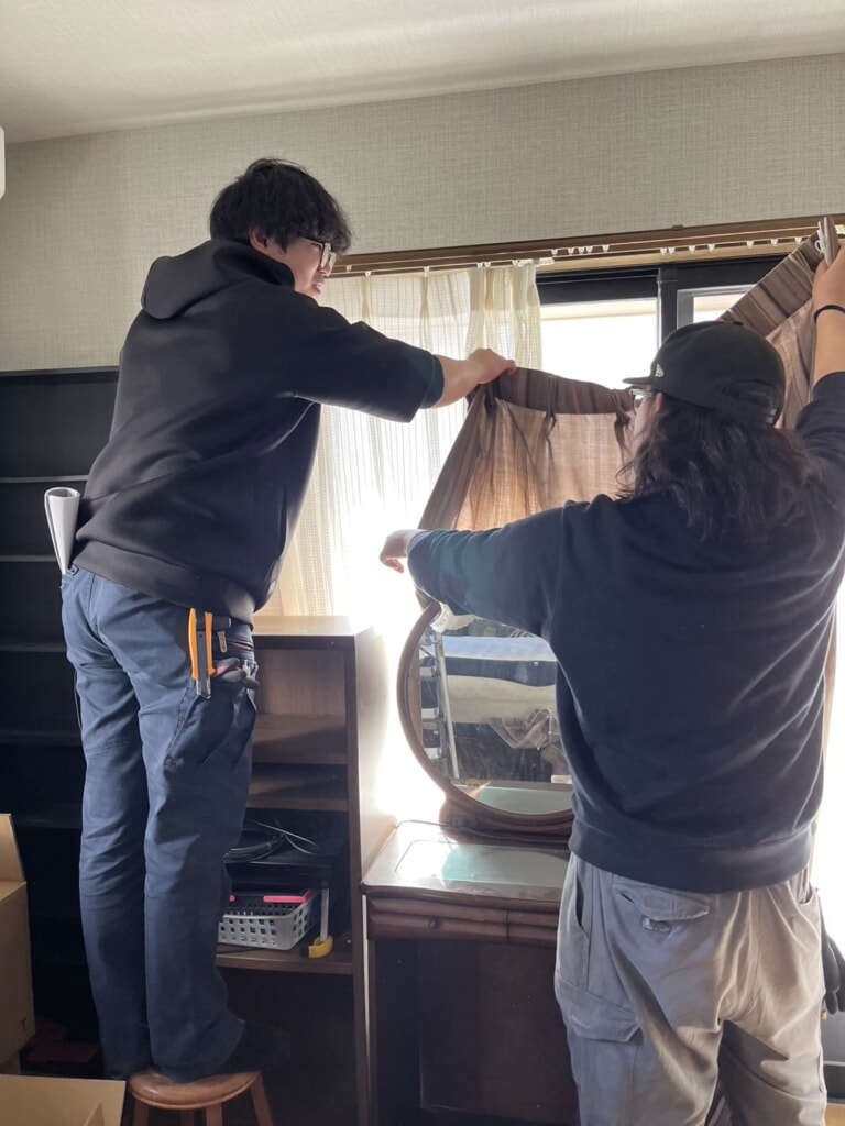 家具移動　石川県白山市