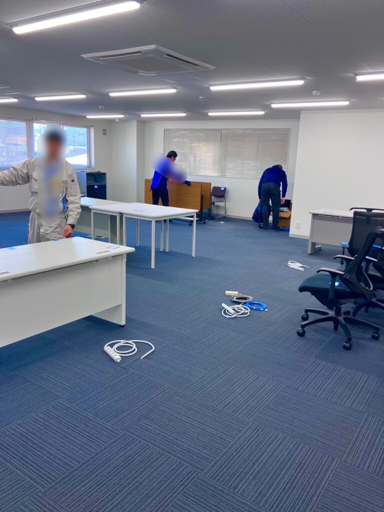 移転作業　岐阜県高山市