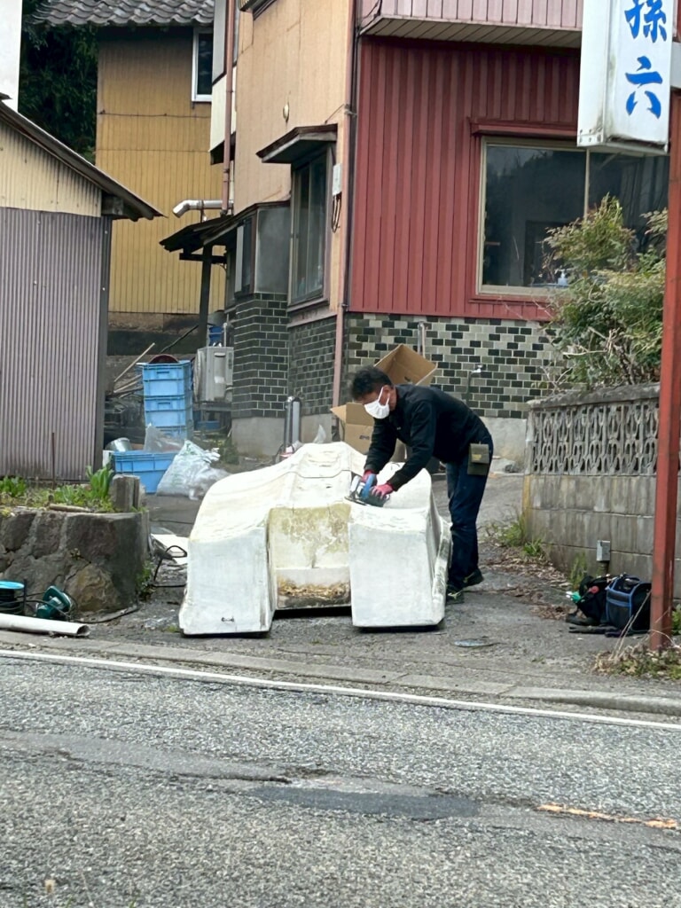 不用品回収　能登町藤波