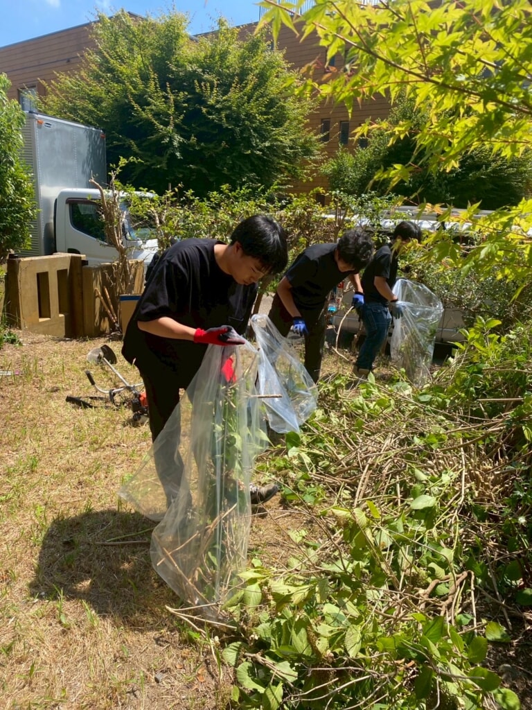 草刈り・剪定作業　石川県金沢市